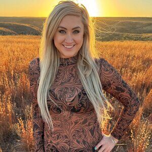 Country Road Leather Mesh Top